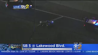 Man Tackled On 5 Freeway In Downey