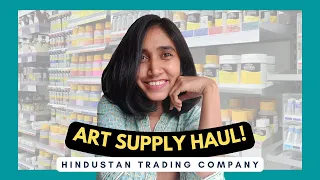 Shop with Me VLOG | Artists’ Day out at an Art Supply store | Art Haul