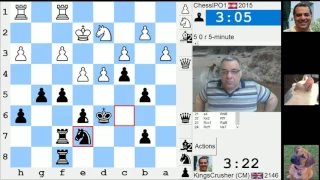 LIVE Blitz #3618 (Speed) Chess Game: Black vs ChessIPO1 in Queen's pawn: London system