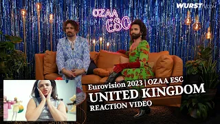 Mae Muller - I Wrote A Song - United Kingdom | Eurovision Reaction | OZAA ESC | WURSTTV.com