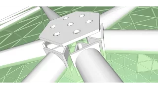 Dome building methods - Hub and Strut