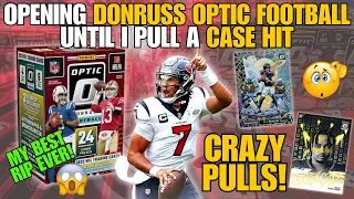 MY CRAZIEST RIP EVER!🤯OVER 3k IN PULLS🔥2023-24 Panini Donruss Optic Football until I pull a Case Hit