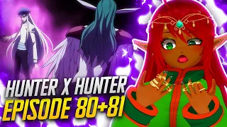 WE FIGHTING?! | Hunter x Hunter Ep 80/81 Reaction