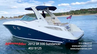 Perfect Weekender: 2012 Sea Ray 330 Sundancer