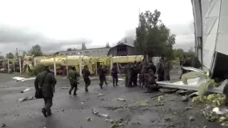 Аэропорт Донецка  Действует рота Шахтёрской дивизии и второй отряд спецназа