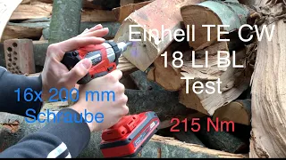 Einhell/ TE CW 18 LI BL | Ozito  PXBWS-340 impact wrench test | Compact and powerful!