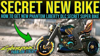 Dont Miss This NEW SECRET BIKE - How To Get Malinas Mobile New Bike - Cyberpunk 2077 Phantom Liberty