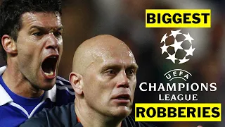 8 Biggest ROBBERIES in Champions League History