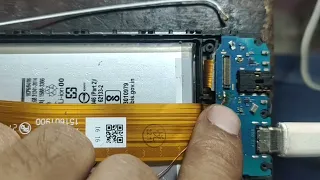 Samsung A12  charging not supported problem jumper solution#