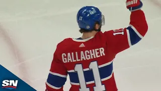 Canadiens' Brenden Gallagher Opens Scoring 21 Seconds In vs. Blue Jackets