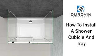 DB Durovin Bathrooms Ravenna 17-2nd Shower Cubicle With Tray Installation Video