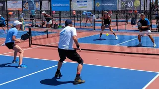 Mixed 60+ Pickleball at US Open 2024