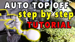 HOW TO: AQUARIUM Auto Top Off and Water Change SYSTEM step by step tutorial.
