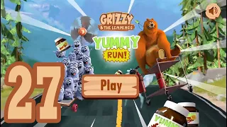 Grizzy and the Lemmings Yummy Run - Gameplay Walkthrough part 27 (Android/iOS)