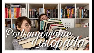 NAJWIĘKSZE PODSUMOWANIE CZYTELNICZE! 📚 Listopadowy wrap up 📖