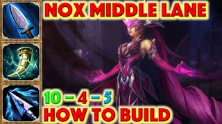 SMITE HOW TO BUILD NOX - Nox Mid Build + How To + Guide (Mid Season 7 Conquest) 2020 Middle Lane