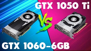GTX 1060-6GB vs GTX 1050 Ti Comparison
