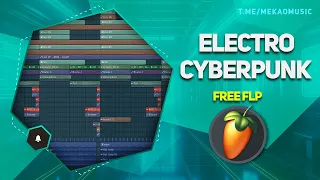 Electro Cyberpunk in FL Studio 20 (+Free FLP) / Киберпанк в ФЛ Студио (+Бесплатный ФЛП) #freeflp