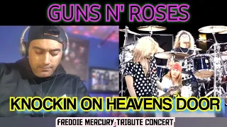 Guns N' Roses - Knockin' On Heaven's Door (Freddie Mercury Tribute Concert) - First Time Reaction