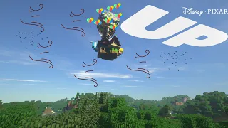 Disney Pixar's Up Minecraft Edition how to use the house