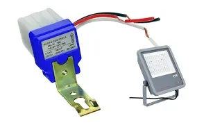photocell sensor (DAY AND NIGHT OR LIGHT SWITCHING CONNECTION )