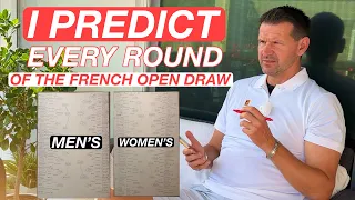 2024 French Open Men’s & Women’s Draw Predictions