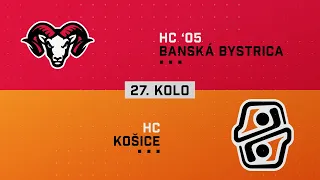 27.kolo HC 05 Banská Bystrica - HC Košice HIGHLIGHTS