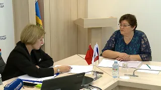 Глава округа Юлия Купецкая провела приём граждан