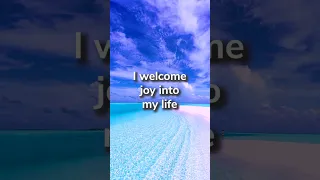 I Welcome Happiness [AFFIRMATIONS] 💙 Repeat these Positive Affirmations 💙 Guided Meditation Manifest