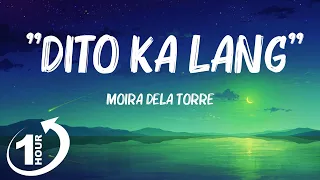 [ Loop 1Hour ]  Moira Dela Torre- "Dito Ka Lang" (In My Heart - Flower of Evil 악의 꽃 OST)