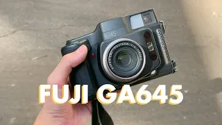 Shooting with the Fuji GA645, Night Photos and More - Photovlog