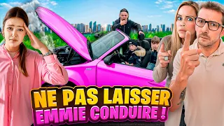 EMMIE VEUT CONDUIRE UNE VOITURE DE SPORT !