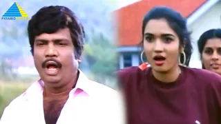 அது பெரிய வேலை ஆச்சே 🤣 | Vandicholai Chinraasu Movie Scene | Sathyaraj | Goundamani