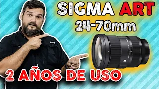 SIGMA 24-70mm ART (2 años de uso)(Te cuento mi Experiencia)