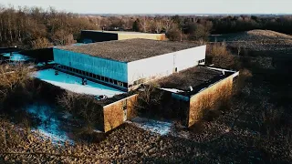 Northville Regional Psychiatric Hospital "Recreation" Building (Drone Footage)