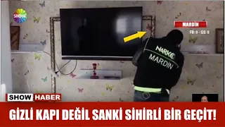 Gizli kapı değil sanki sihirli bir geçit!