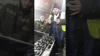 Ремонт двигателя Cummins ООО "СтройТрансКом". Подготовка КамАЗа к зимнику
