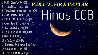 Hinos CCB 2020 - Canções Para Ouvir e Cantar