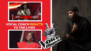 Tejiri | The Voice Nigeria Season 4 | Live Show | VOCAL COACH [DavidB] Reacts
