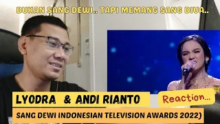 (REACTION) Lyodra & Andi Rianto - Sang Dewi (Indonesian Television Awards 2022)