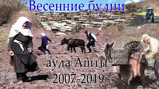 Ашты Дахадаевского р. Весенние будни 2007-19 г. Автор Абдулла Рабаданов