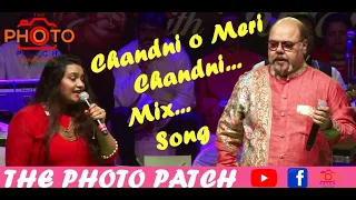 Chandni O meri Chandni ..  Mix Song |  Love Song Live Singing  | Jolly Mukherjee  &  Priyanka Mitra