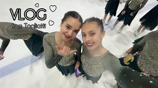 VLOG from Togliatti // Влог с сорев • Синхронное фигурное катание, III этап Кубка России❤️‍🔥