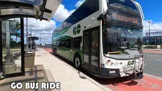4k GO Bus Ride From Square One To Union Station | Mississauga To Toronto Go Bus