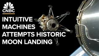 Watch Intuitive Machines attempt first U.S. moon landing in over 50 years — 2/22/2024