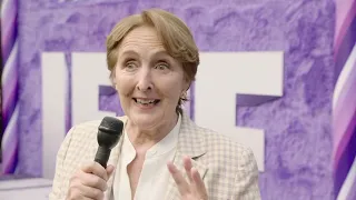 IF: Fiona Shaw red carpet interview | ScreenSlam
