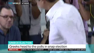 Greeks cast their votes in snap elections