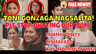 MOMMY PINTY MAY HIRIT KAY MOMMY DIVINE TUNGKOL KAY SARAH GERONIMO? #assmattwedding