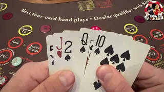 I PLAYED 4 CARD POKER