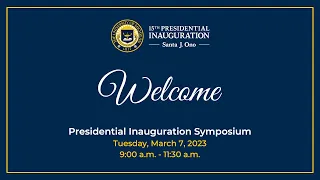 Presidential Inauguration Symposium